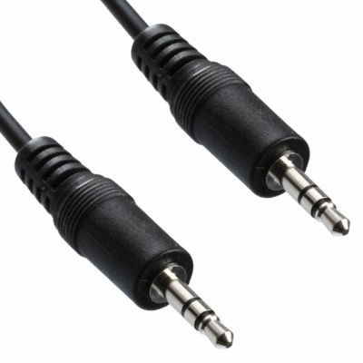 Audiokaapeli 3.5mm plugeilla, sopii mm. iPhone:lle (50CM)