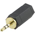 Sovitin 1 Jack stereo 3.5 mm --> 1 Jack stereo 2.5 mm