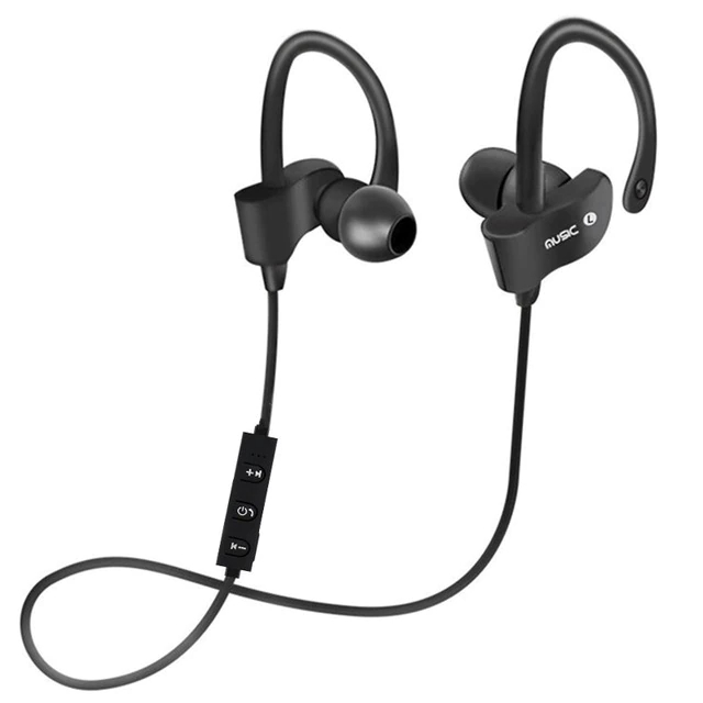 S13 Urheiluheadset, Bluetooth (Musta)
