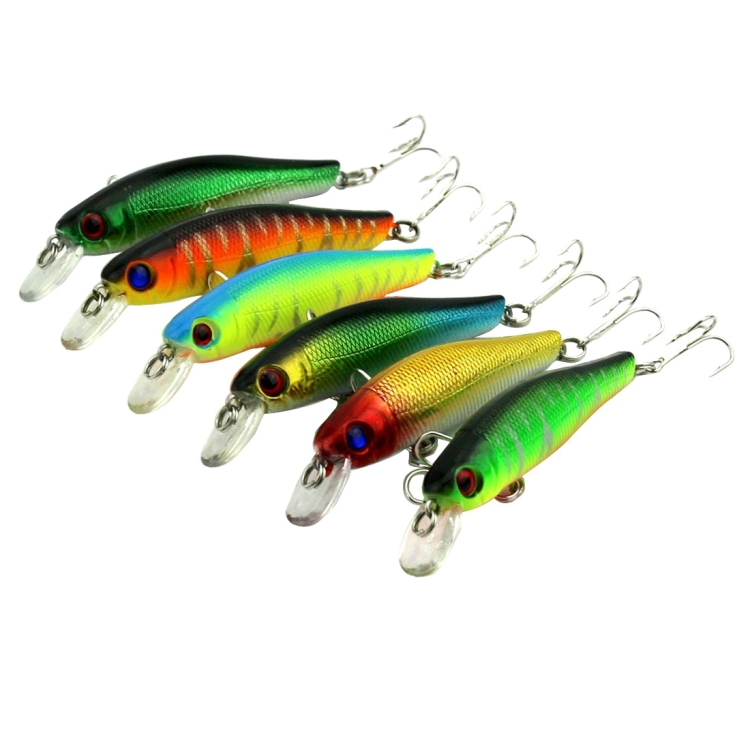6 kpl 8.5cm 8.9g Minnow Hard-syöttejä