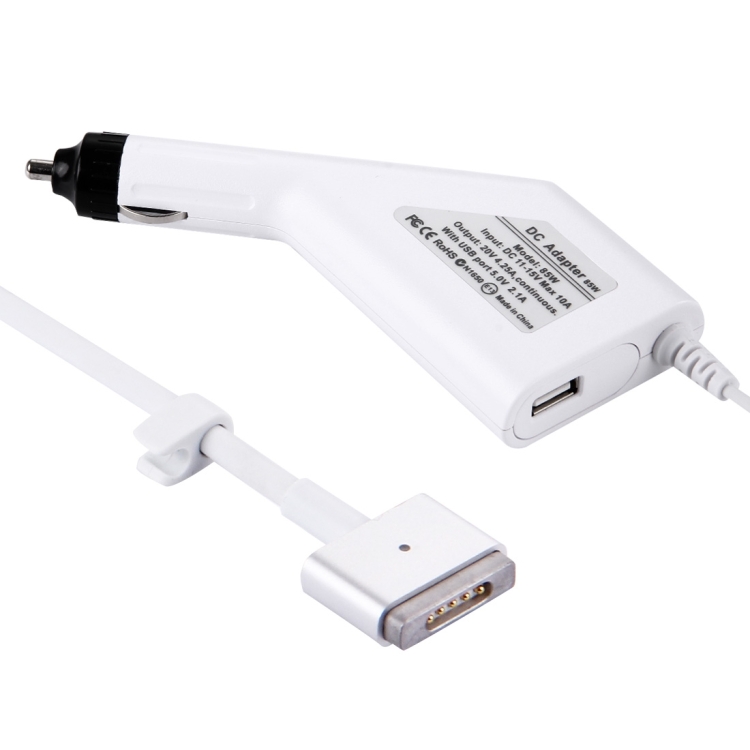 85W MagSafe 2 autolaturi (MacBook Pro Retina-näytöllä )