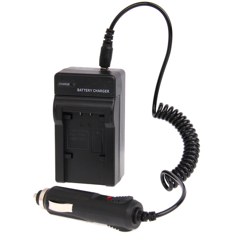 Laturi ja autolaturi Panasonic VBK180 malliin