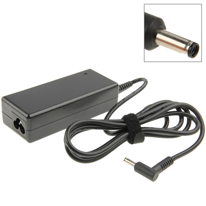 AC-virtalähde 19,5 V 3,33 A HP-kannettaville, liitin: 4,5 mm x 2,7 mm