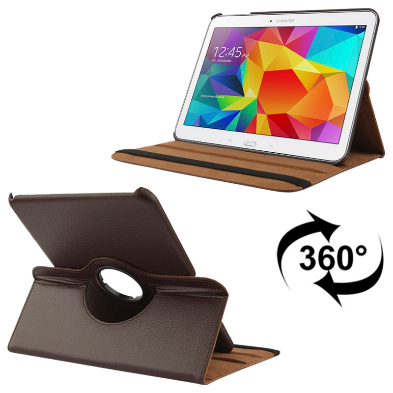 360° kääntyvä suojakotelo telineellä Samsung Galaxy Tab 4 10.1 -tabletille