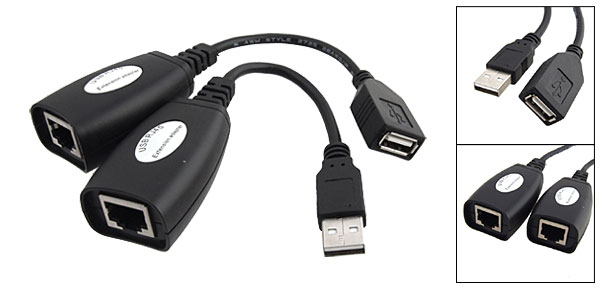 USB RJ45 Extension adapter