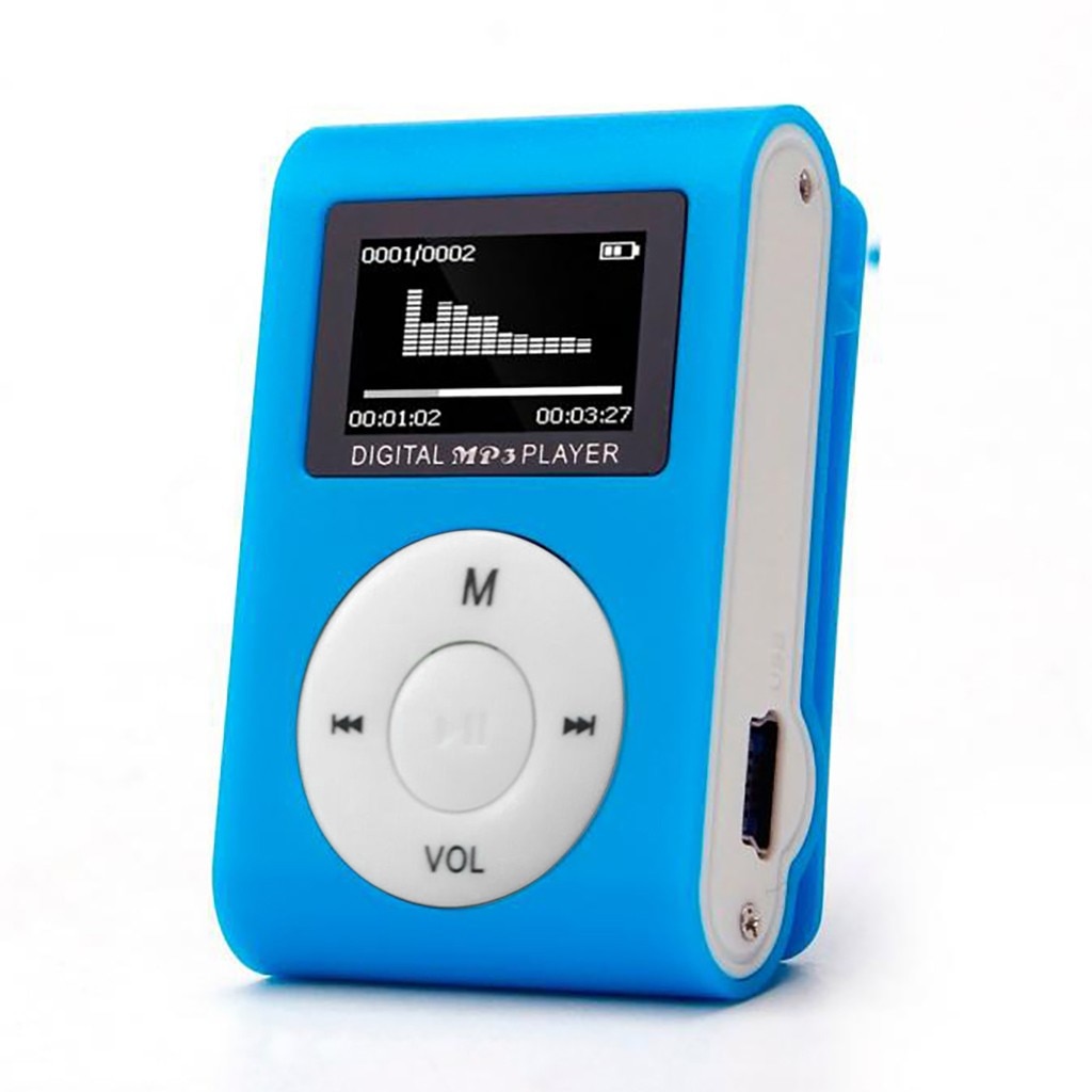 MP3-soitin Micro SD-muistikortilla ja kortinlukijalla