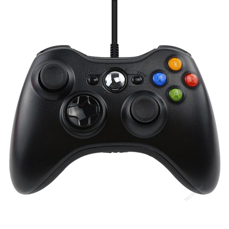 Xbox 360 -langallinen tarvikeohjain, PC, musta