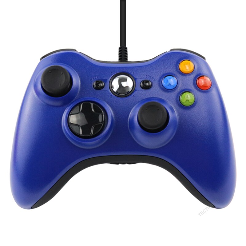 Xbox 360 -langallinen tarvikeohjain, PC, sininen