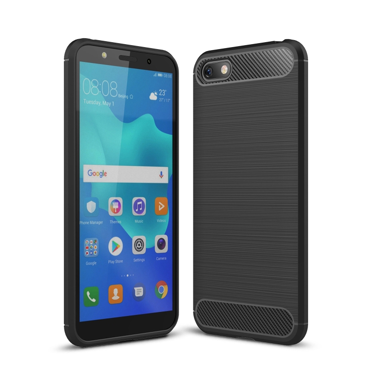 TPU-kotelo Huawei Y5 Prime (2018) / Honor 7s (musta)