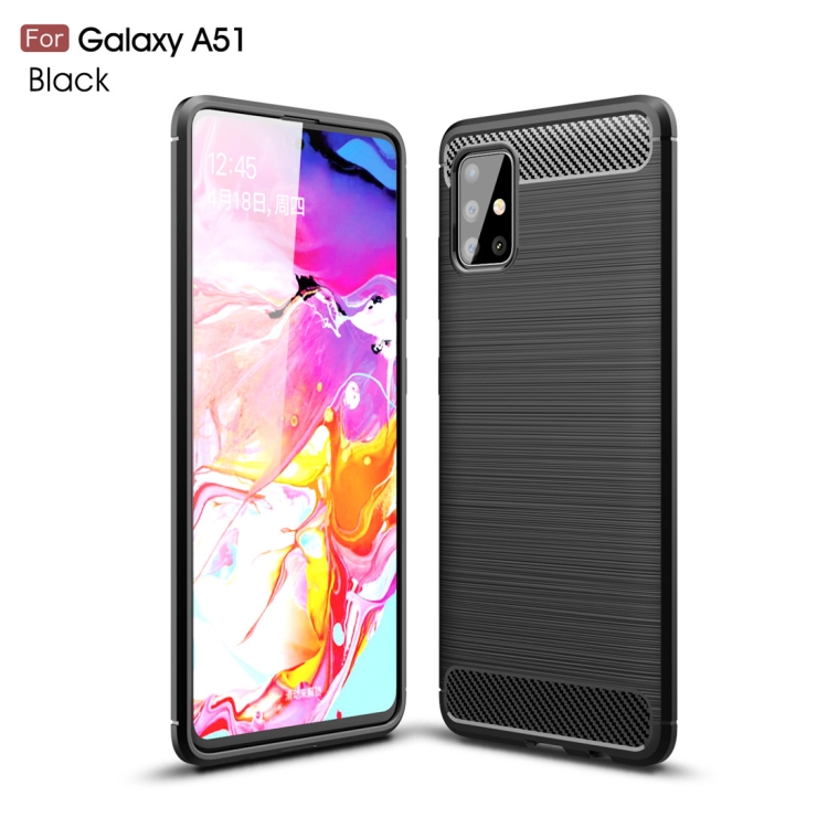 Samsung Galaxy A51 suojakuori (Musta)
