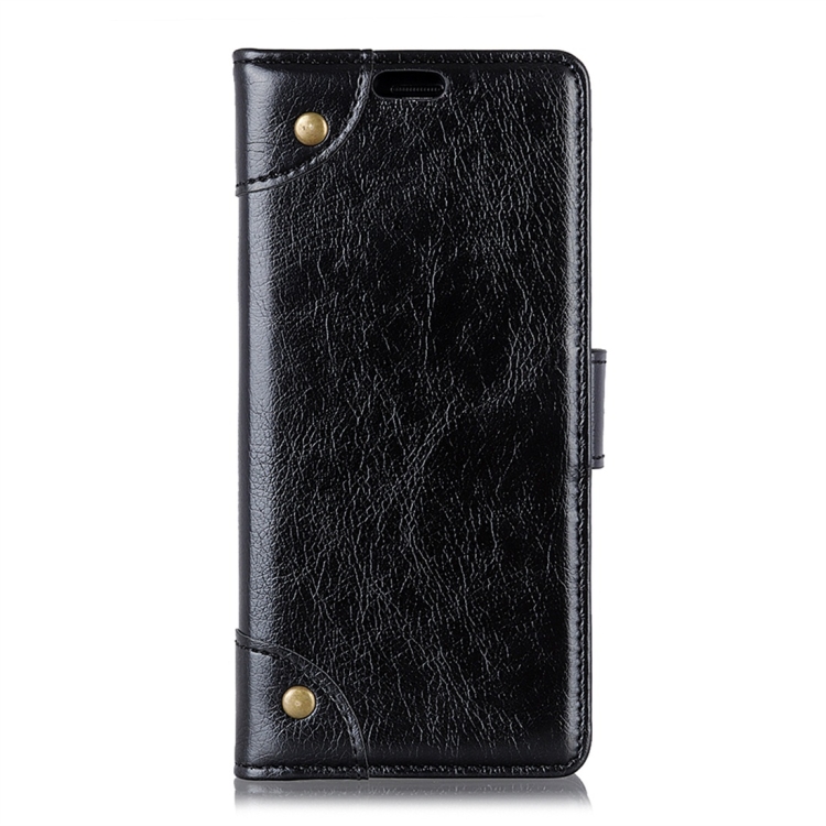 Xiaomi Redmi Note 7 nahkainen kotelo (Musta)