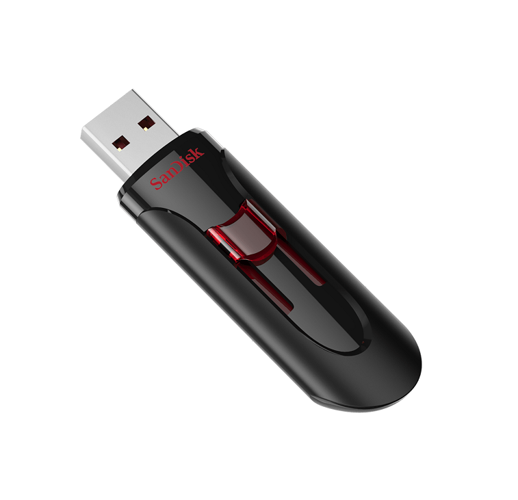 SanDisk Cruzer Glide 128 Gt muistitikku, USB 3.0