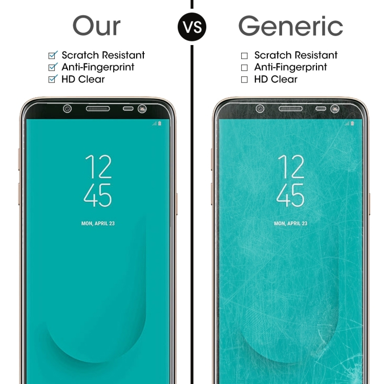 Samsung Galaxy J6 (2018) näytönsuojalasi, 3 kpl