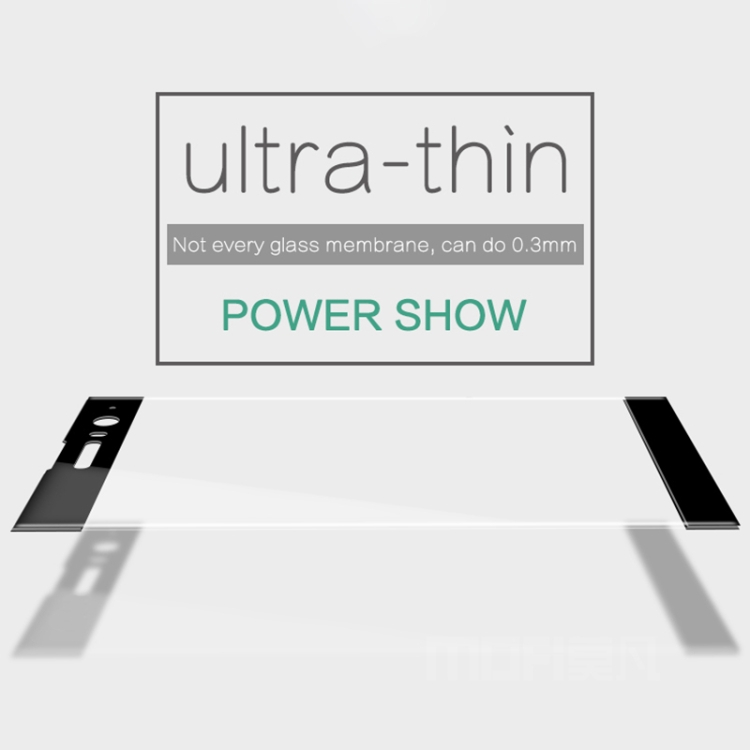 Sony Xperia XA2 Plus 0.3mm 9H 3D näytön suojakalvo (Läpinäkyvä)