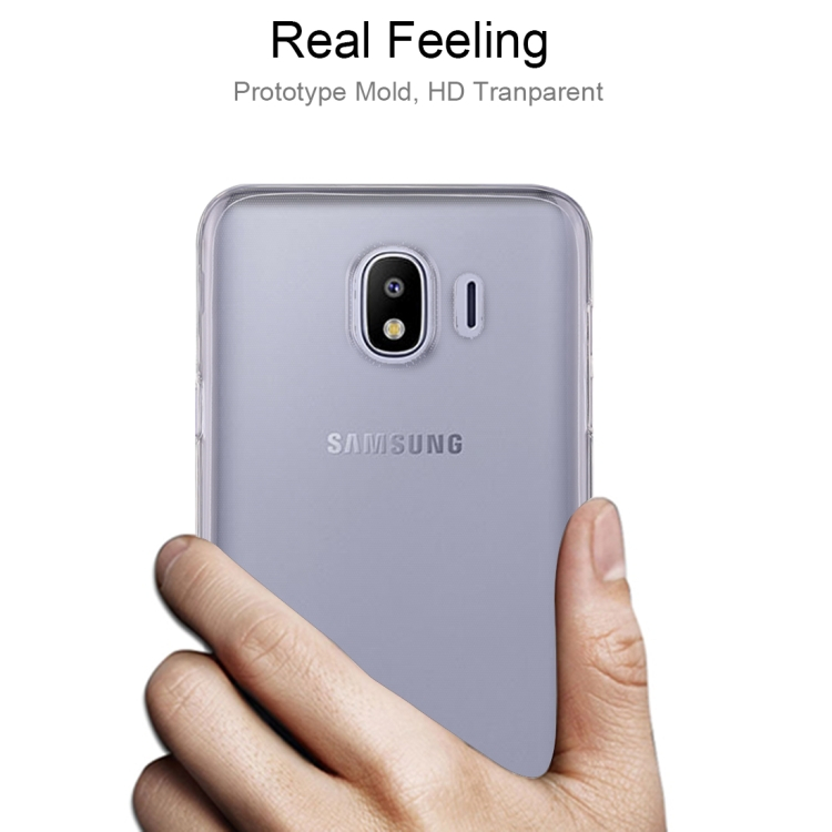 Galaxy J4 2018 0.75mm paksu TPU-suojakotelo (Läpinäkyvä)