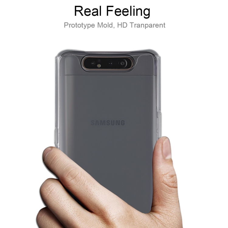 Samsung Galaxy A80 suojakuori (läpinäkyvä)