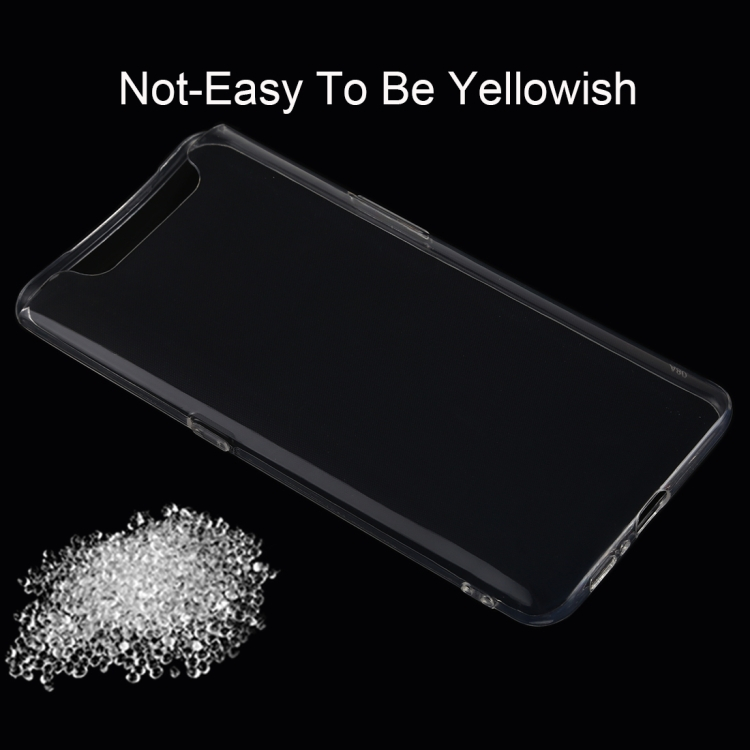 Samsung Galaxy A80 suojakuori (läpinäkyvä)