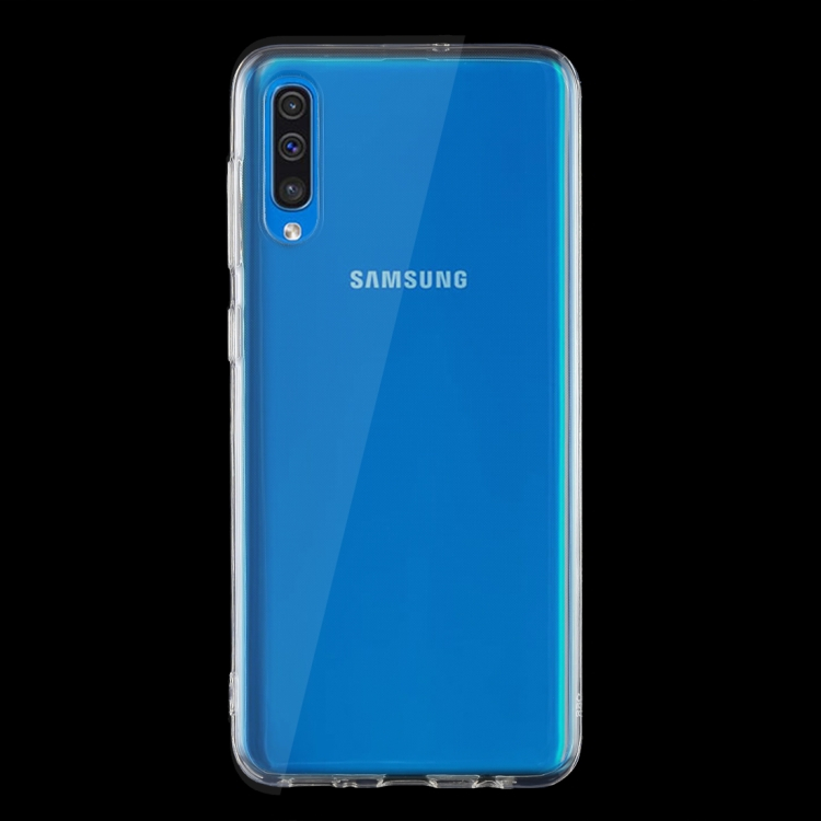Samsung Galaxy A50 suojakuori, läpinäkyvä
