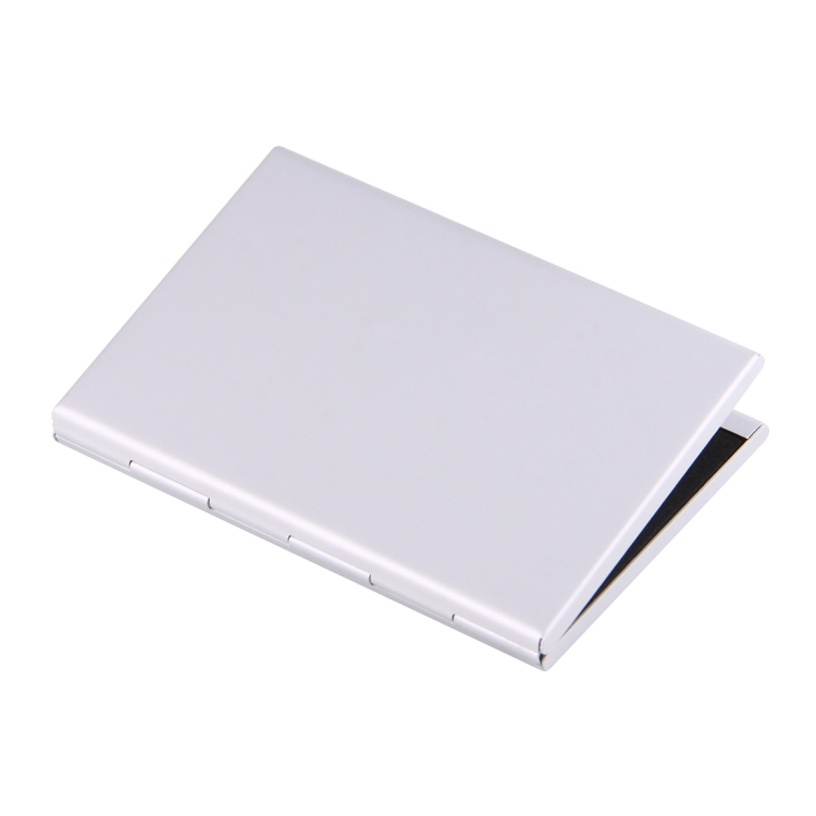 12-in-1 muistikortin alumiininen kotelo, 4 x sD + 4 x TF kortille (Hopea)