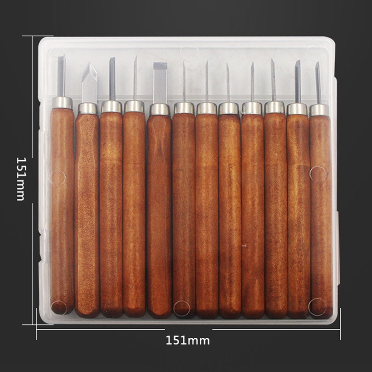 12-in-1 puunleikkausveitset (Käsintehdyt)