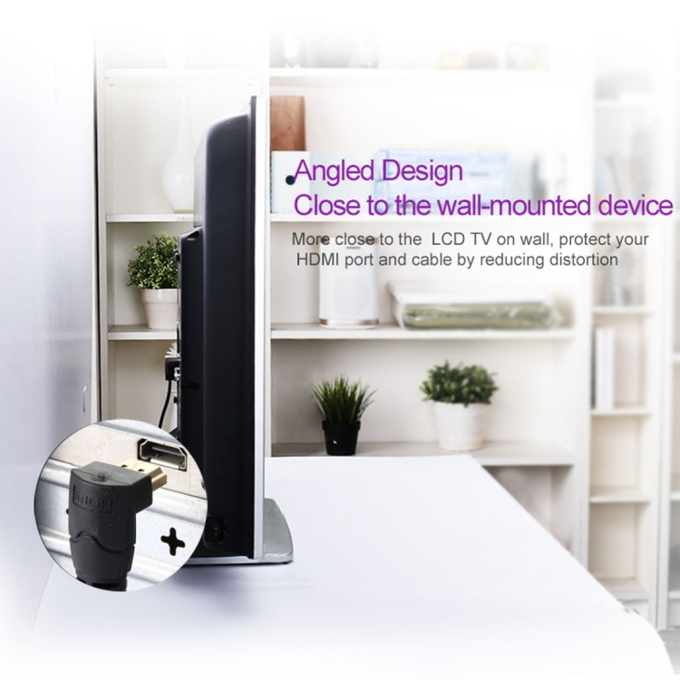 30cm 4K*2K HDMI Uros - Uros-kaapeli Ethernetillä (Musta)