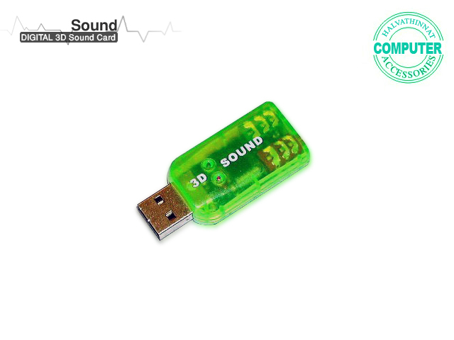 USB äänikortti 3D(Ac-3)