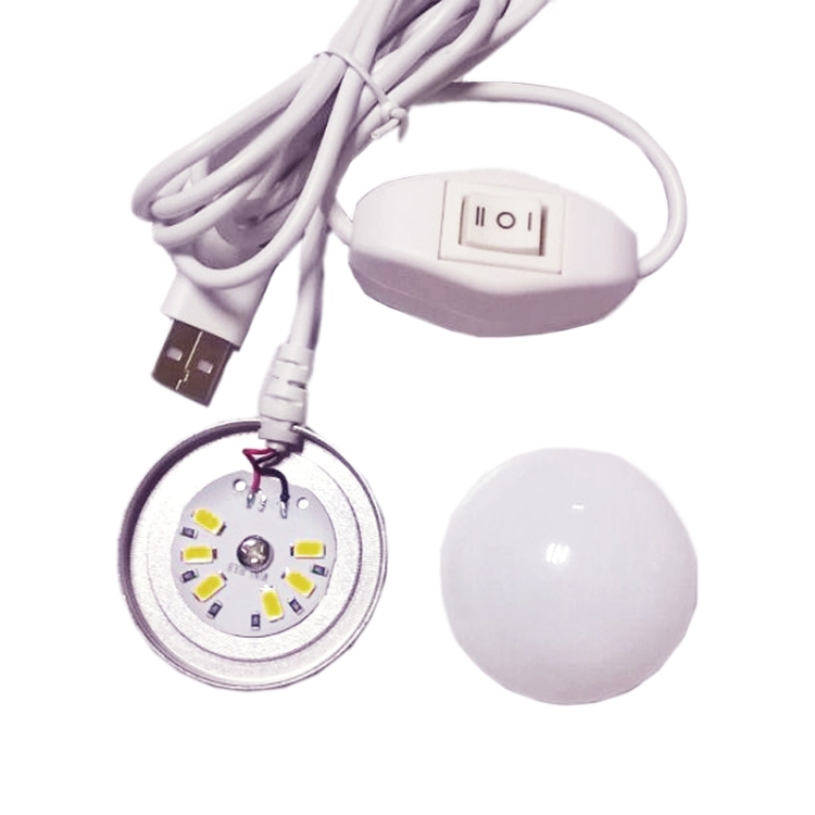 5W himmennettävä USB LED-lamppu magneetilla, USB-5W-WW 5V 160-180