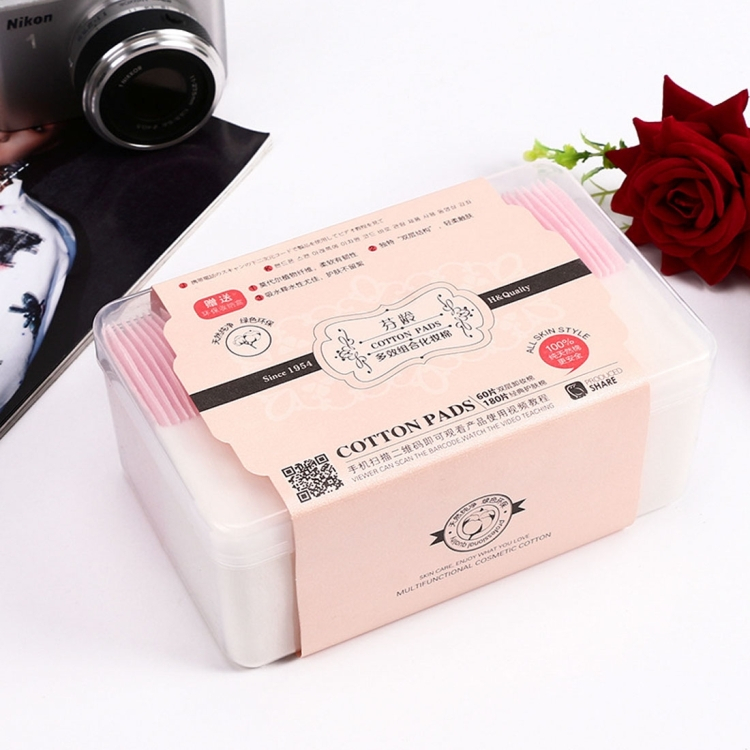 200 kpl klassisia kasvojen meikkityynyjä