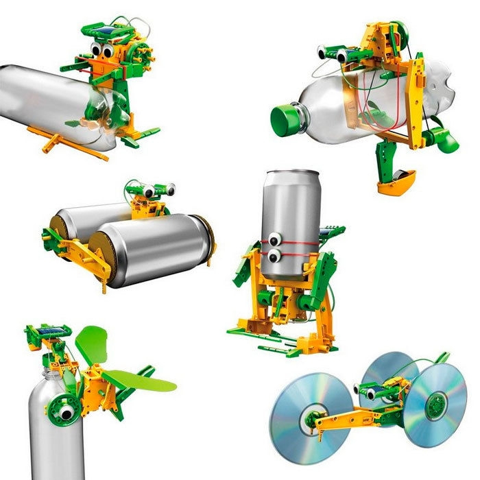 6-in-1 DIY-robottipakkaus