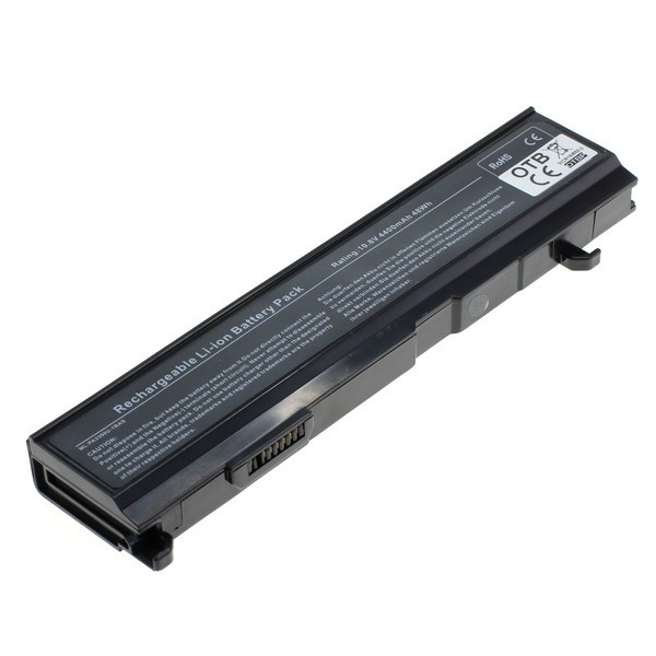 Toshiba Satellite A80, A100, M40, Tecra A3 yhteensopiva akku, 4400 mAh