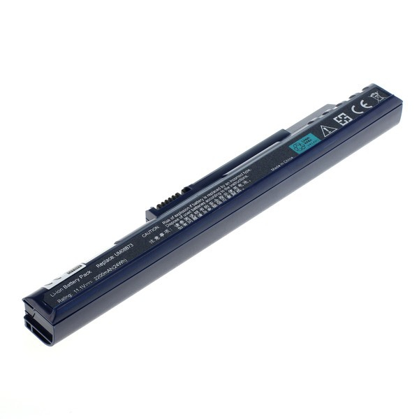Acer A150, D150, Aspire One sarja yhteensopiva akku 2200 mAh (sininen)