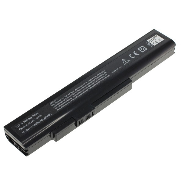 MEDION Akoya E6221 , E6222 , P6633 yhteensopiva akku, 4400 mAh