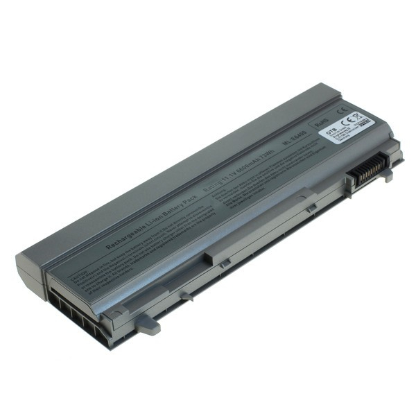 Dell Latitude E6400, E6500, precision M2400, M4400 yhteensopiva akku, 6600mAh