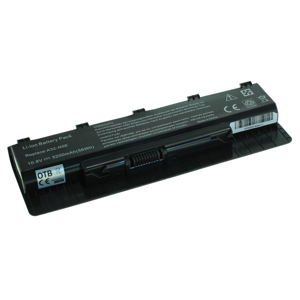 Asus A32-N56 yhteensopiva akku, 5200mAh 