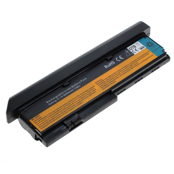 Lenovo ThinkPad X200 / X201 sarjat yhteensopiva akku, 6600 mAh