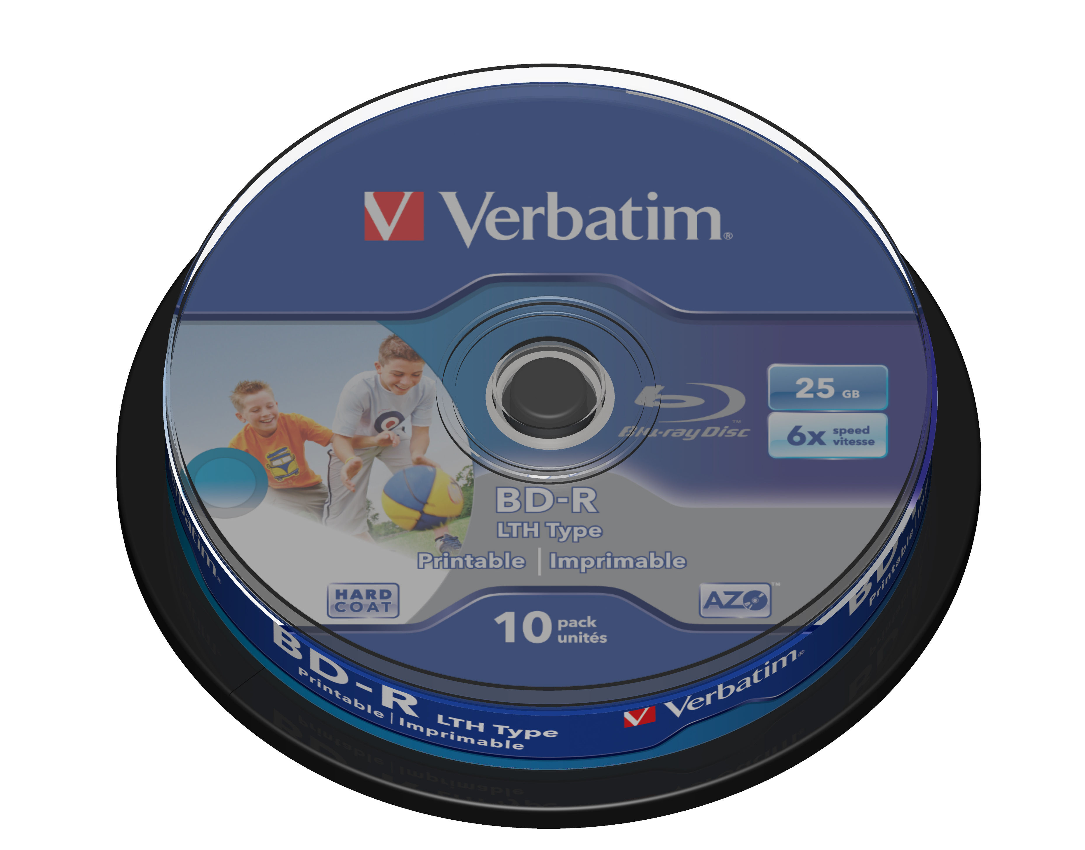 Verbatim BD-R 25 Gt 6x Blu-ray-levyt tulostettavalla pinnalla, 10 kpl 
