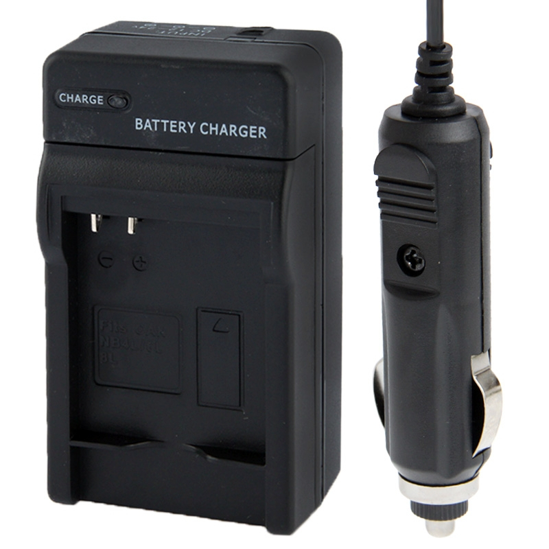 2 in 1 Digital Camera Battery Charger for Canon NB-4L / NB-6L / NB-8L