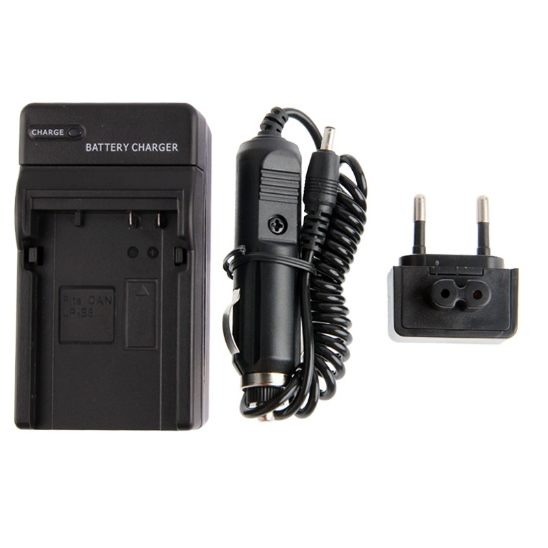 Laturi ja autolaturi Canon LP-E8 malliin