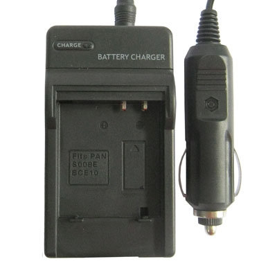 2 in 1 Digital Camera Battery Charger for Panasonic DMW BCE10E/S008E/S26