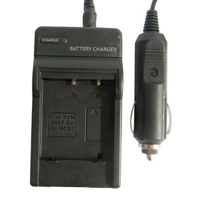 2 in 1 Digital Camera Battery Charger for Panasonic 004E/ S004/ BCB7