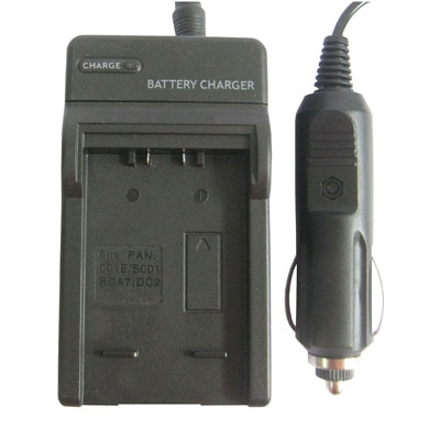 2 in 1 Digital Camera Battery Charger for Panasonic 001E/ S001/ DC2