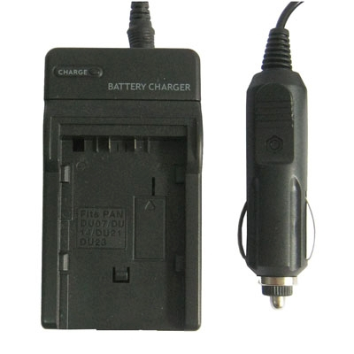 2 in 1 Digital Camera Battery Charger for Panasonic DU07/ 14/ 21/ 23