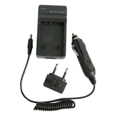 Laturi ja autolaturi OLYMPUS LI-50B/LI-90B/ Sony NP-BK1 akuille