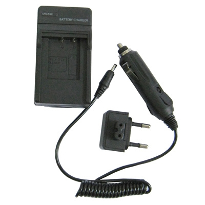 Laturi ja autolaturi Olympus Li-30B/Li30B akuille