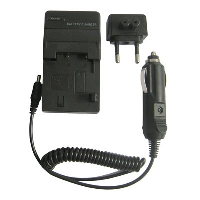 Laturi ja autolaturi JVC V507/ V514 malleihiin 