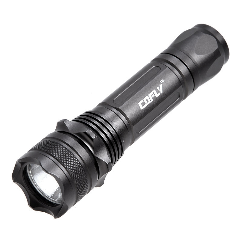 KX-FT10 Cree XR-E Q5 300lm 5-Mode White Flashlight(Grey)