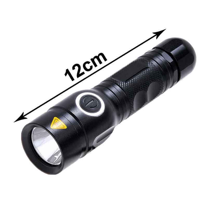 Cree XM-L T6 LED taskulamppu, 800 lm
