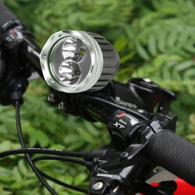 Huipputehokas 2 LED otsalamppu / pyörälamppu, 1500 lm