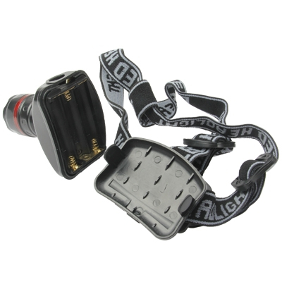 Huipputehokas LED otsalamppu, Zoom-toiminto, 3W 