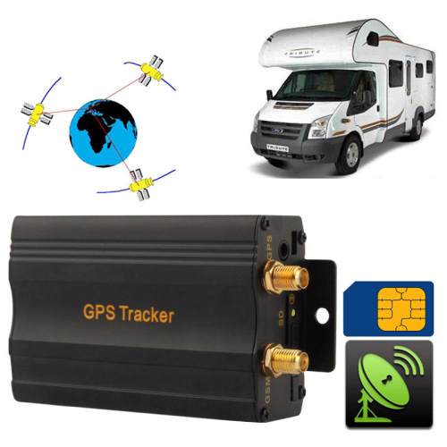 TK103A+ GPS / SMS / GPRS Tracker Vehicle Tracking System, Support Dual SIM Card, Specifically Designed for Car, Taxi, Truck